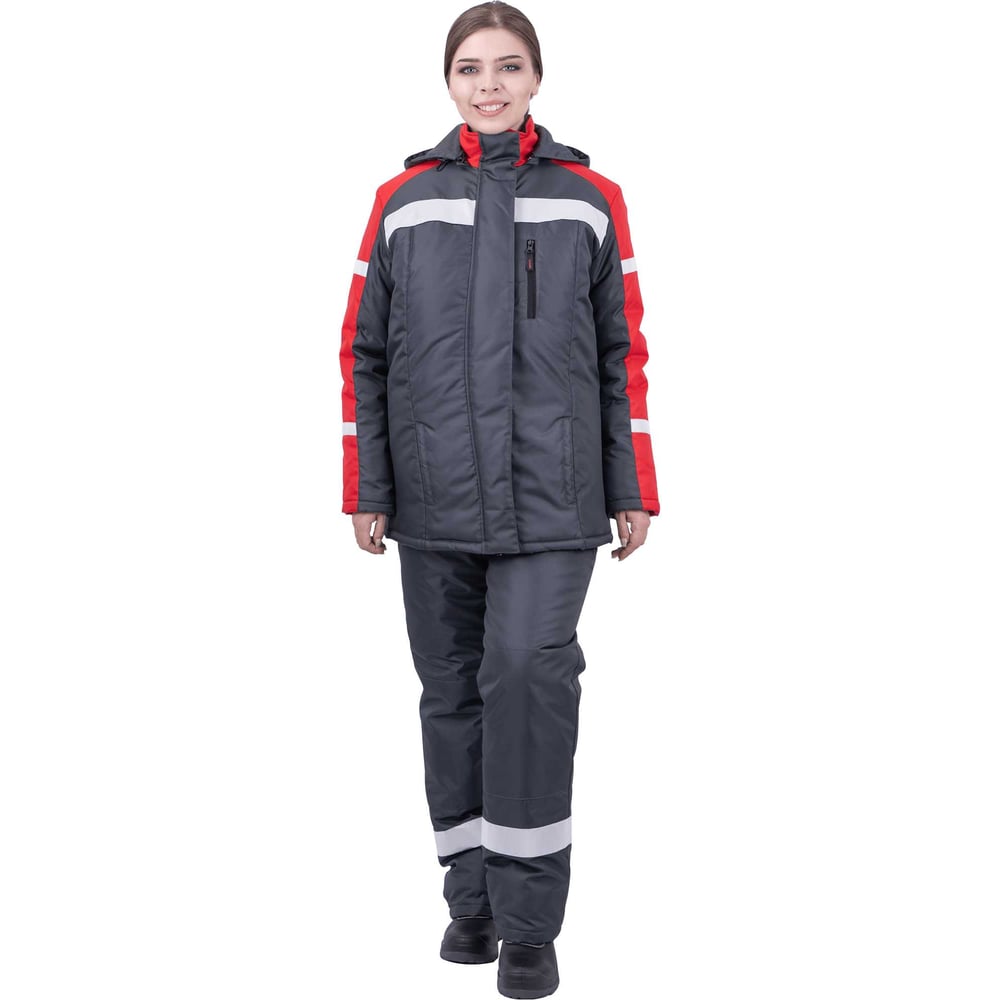 Изображение товара Зимний женский костюм ГК Спецобъединение РОУД с утеплителем и капюшоном