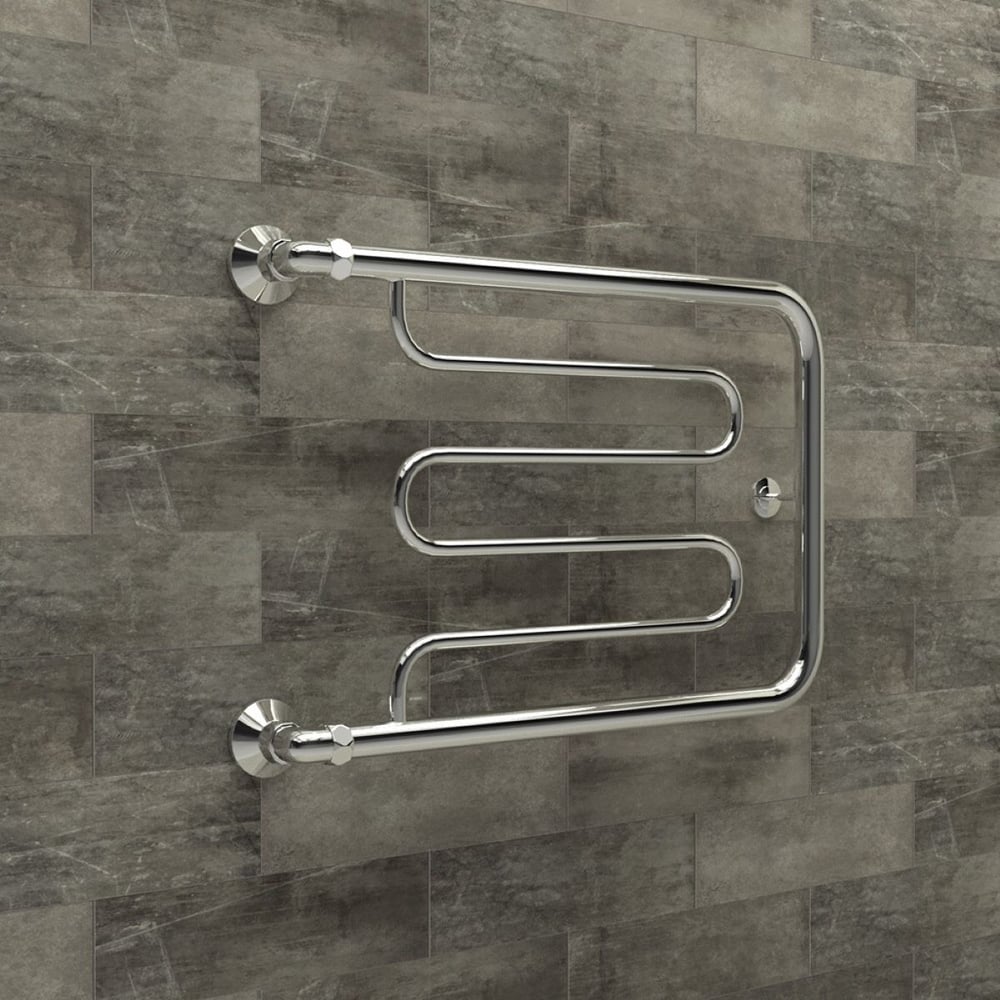 Изображение товара Полотенцесушитель электрический ТЕРМОДИЗАЙН нерж. D (AISI 304) H=500, W=600