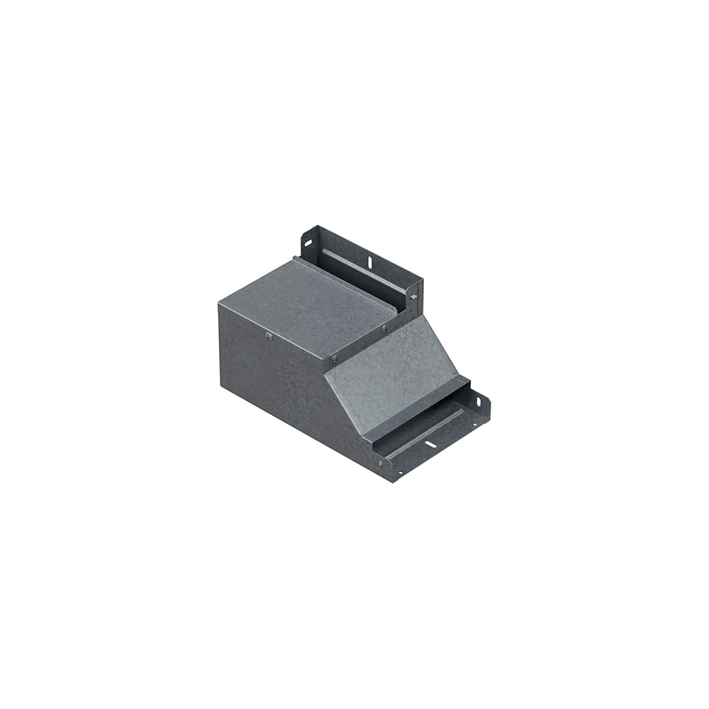 Изображение товара Поворот вертикальный вверх правый OSTEC 100x100 сталь цинк сендзимир