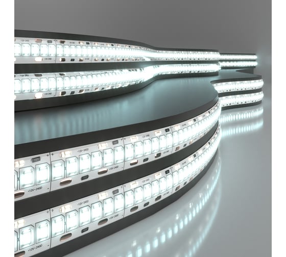 Изображение товара Светодиодная лента Elektrostandard 2835 12V 240Led 16W IP65 6500K холодный белый a052989