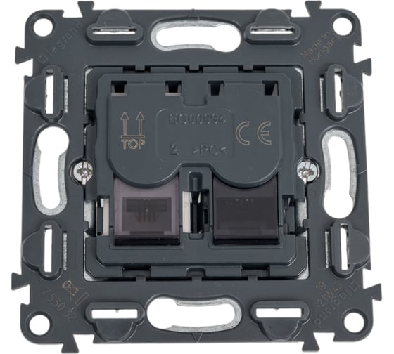 Изображение товара Информационная розетка Legrand Valena IN'MATIC комбинированная RJ11/RJ45 Кат.6 UTP 753032