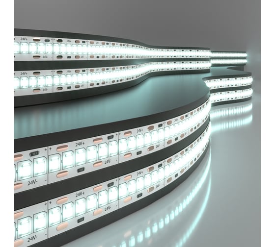 Изображение товара Светодиодная лента Elektrostandard 2835 24V 240Led 24W IP20 6500K холодный белый a052981