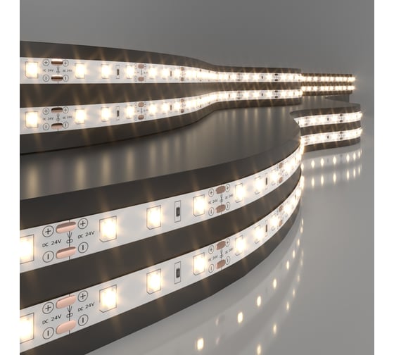 Изображение товара Светодиодная лента Elektrostandard 2835 24V 60Led 4,8W IP20 3300K тёплый белый a052953
