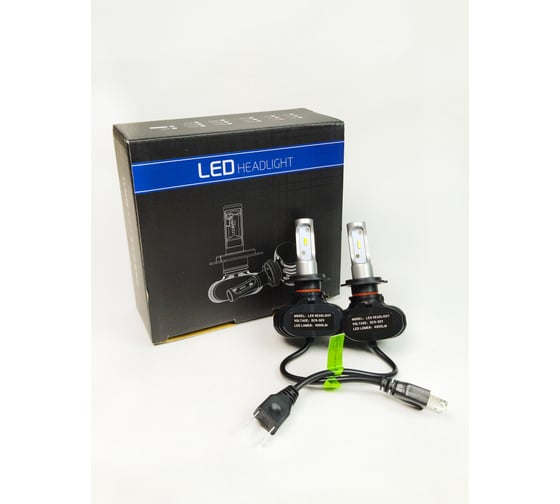 Изображение товара Светодиодные автолампы MYX Light S1 H7, 12 В, 18 Вт, CSP 1616, 6000 K, 2 шт. 010207