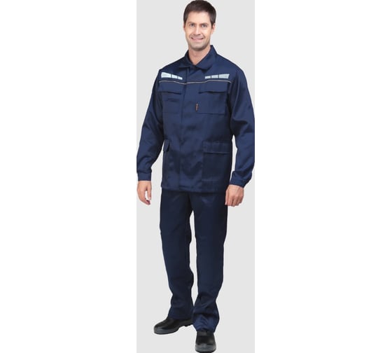Изображение товара Костюм ГК Спецобъединение ОПЕРАТОР летний, т/синий (куртка+брюки) (88-92, 158-164), компл, Кос 007/ Кос 007/88/158
