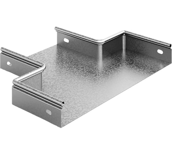 Изображение товара Переход прямой центральный OSTEC 200x100x80, толщина 0,7 мм, Сендзимир цинк ППЦ-200х100х80-0,7-СЦ