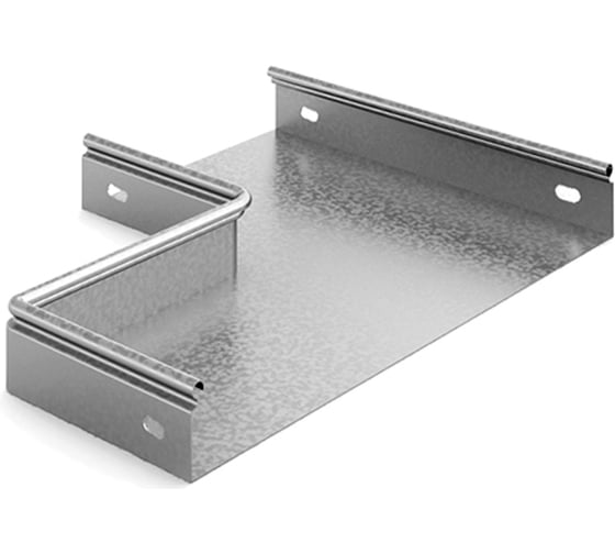 Изображение товара Переход прямой правый OSTEC 400x300x50, толщина 0,7 мм, Сендзимир цинк ППП-400х300х50-0,7-СЦ