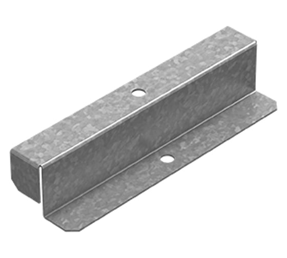 Изображение товара Переходник по высоте OSTEC 100x50, толщина 1,0 мм, Сендзимир цинк ПВБ-100х50-1,0-СЦ