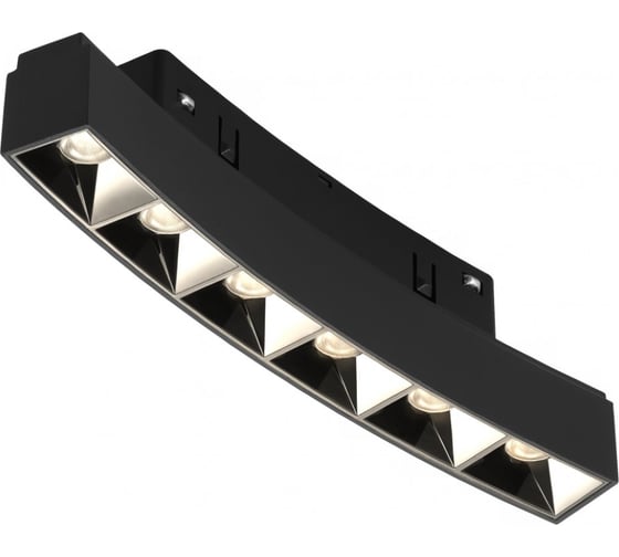 Изображение товара Трековый магнитный светодиодный светильник iLEDEX VISION48/22 4822-035-L177-D1000-6W-110DG-3000K-BK
