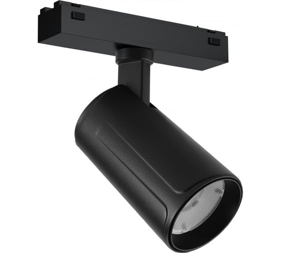 Изображение товара Трековый магнитный светодиодный светильник iLEDEX VISION48/25 4825-048-D60-10W-36DG-4000K-BK