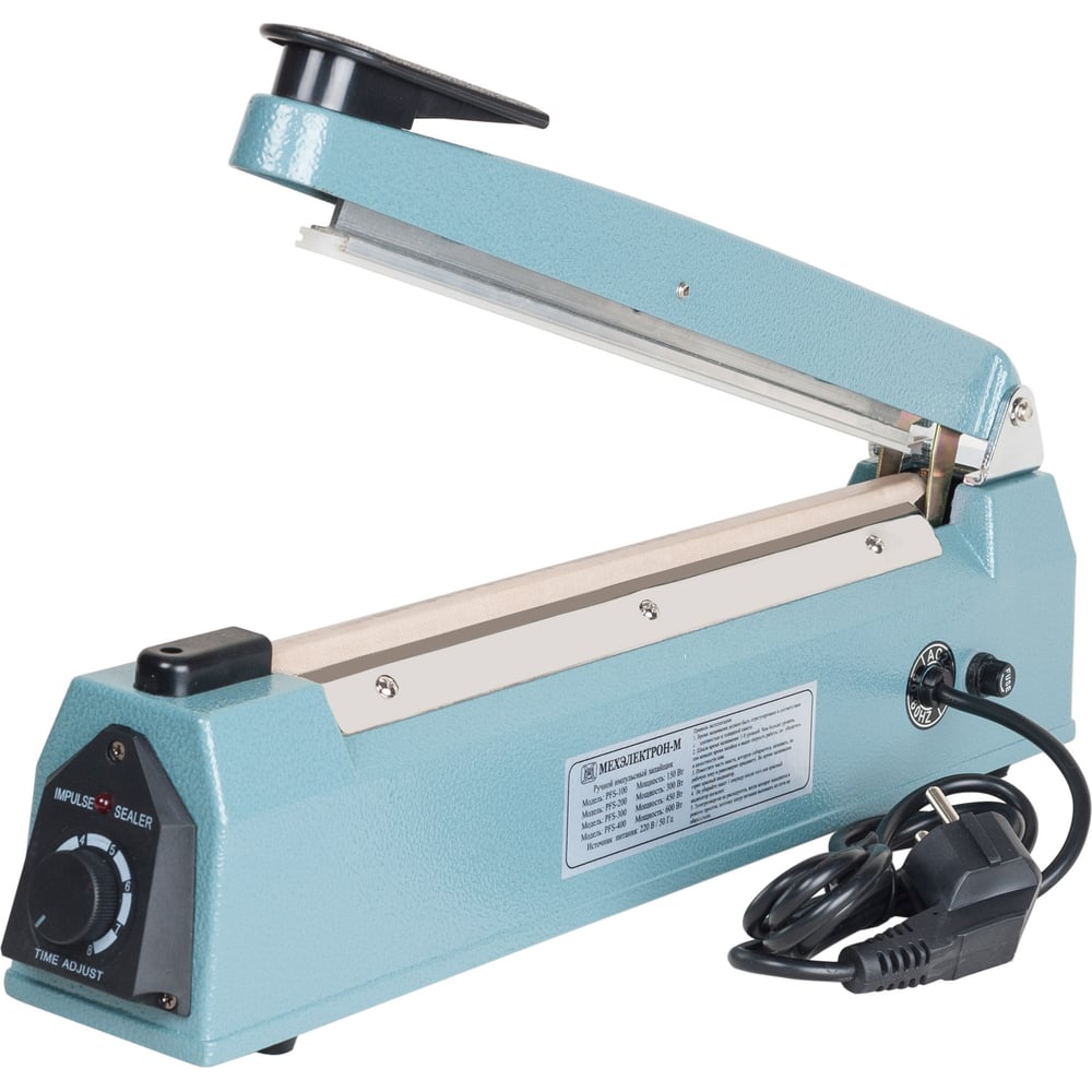 Изображение товара Ручной импульсный запайщик МЕХЭЛЕКТРОН-М FS-400A для пластиковых пакетов