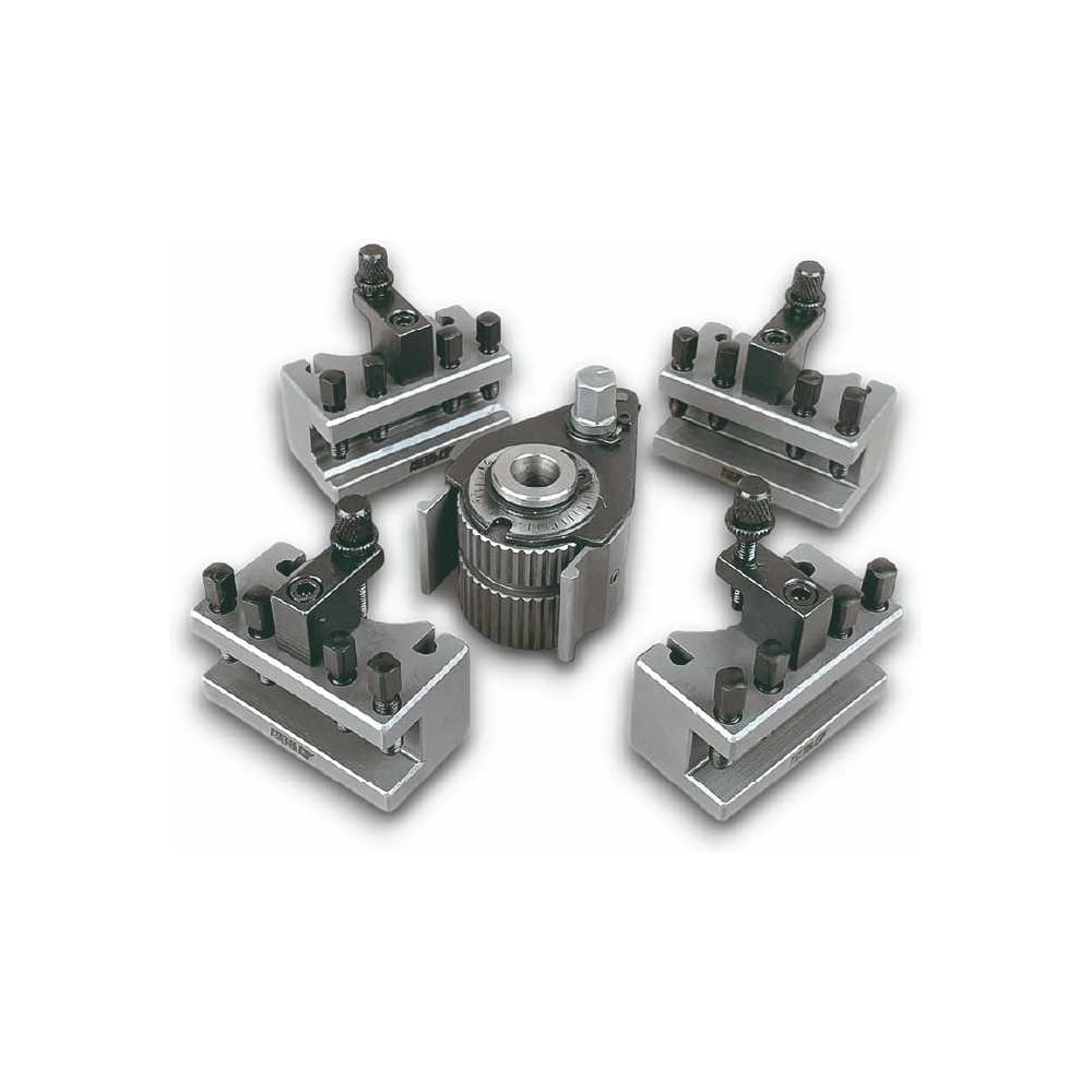 Изображение товара Набор быстросменных держателей инструмента Metal Master 120-220 мм на 40 позиций 5 шт 23463