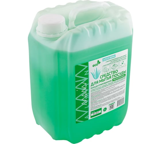 Изображение товара Средство для мытья посуды ALMIN MULTI-DISH гель-концентрат, алоэ вера, 5л, канистра ПХ-3355