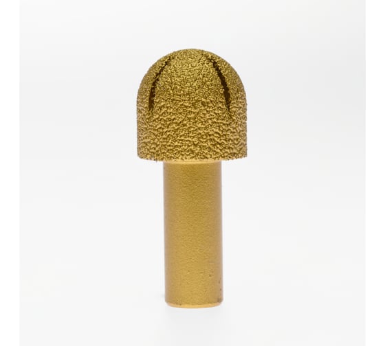 Изображение товара Фреза алмазная пазовая канавочная полукруглая по камню TORGWIN 24_12.7_54+цанговый зажим 12.7 T1841933