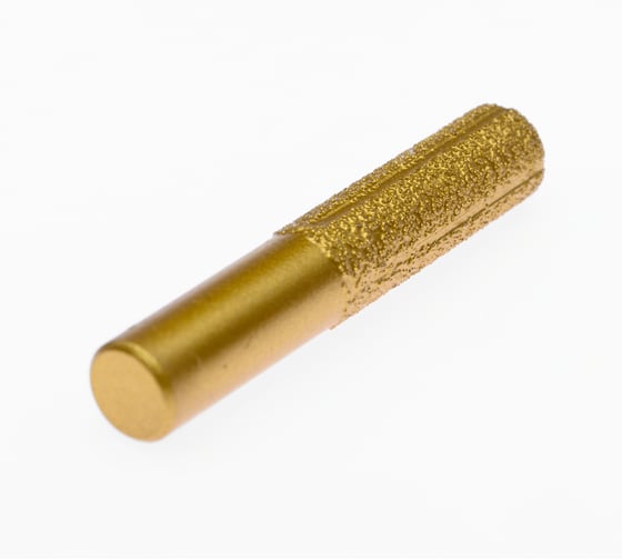 Изображение товара Фреза алмазная пазовая прямая по камню TORGWIN 13,5_12.7_40_75 мм+цанговый зажим 12.7 мм T1906542