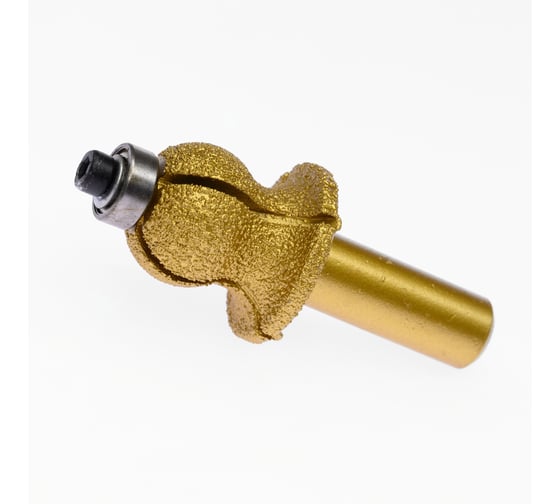 Изображение товара Фреза алмазная калевочная по камню TORGWIN с подшипником 30_12.7_60 мм+цанговый зажим 12.7 мм T1771516