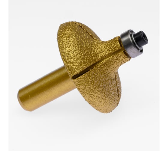 Изображение товара Фреза алмазная калевочная по камню TORGWIN с подшипником 50_12.7_55 мм+цанговый зажим 12.7 мм T1143416