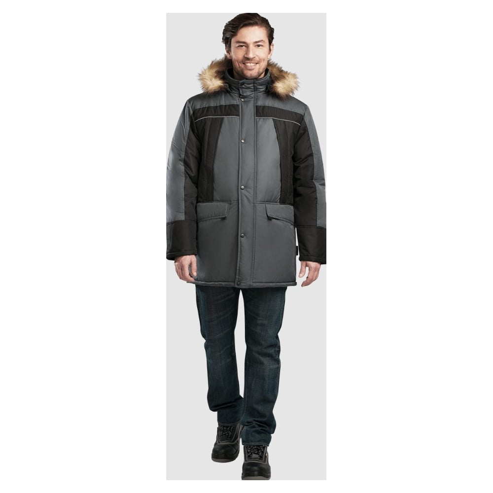 Изображение товара Зимняя мужская куртка ГК Спецобъединение СКАНДИНАВИЯ ЛЮКС, утепленная, оверсайз, для холодной погод