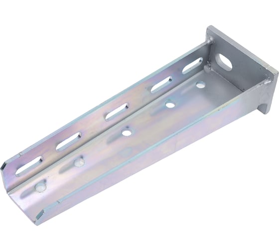 Изображение товара Консоль подвеса для высоких нагрузок OSTEC на поверхность, база 200, толщина 3мм, гальван. цинк КПН7-200-3,0-ЭЦ