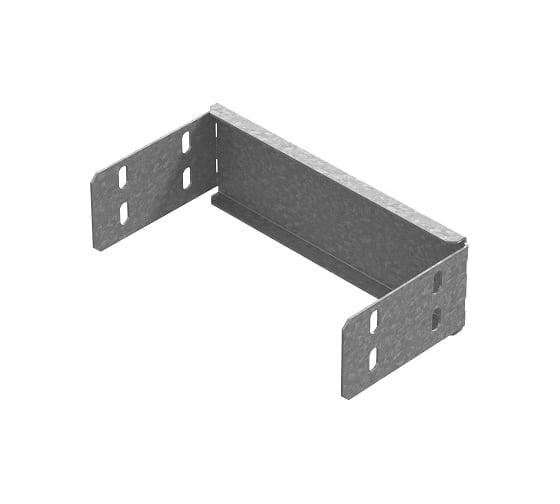 Изображение товара Заглушка-редукция OSTEC 100x60 для лотков ПЛК, толщина 1,5 мм, Сендзимир цинк ЗРП-100х60-1,5-СЦ