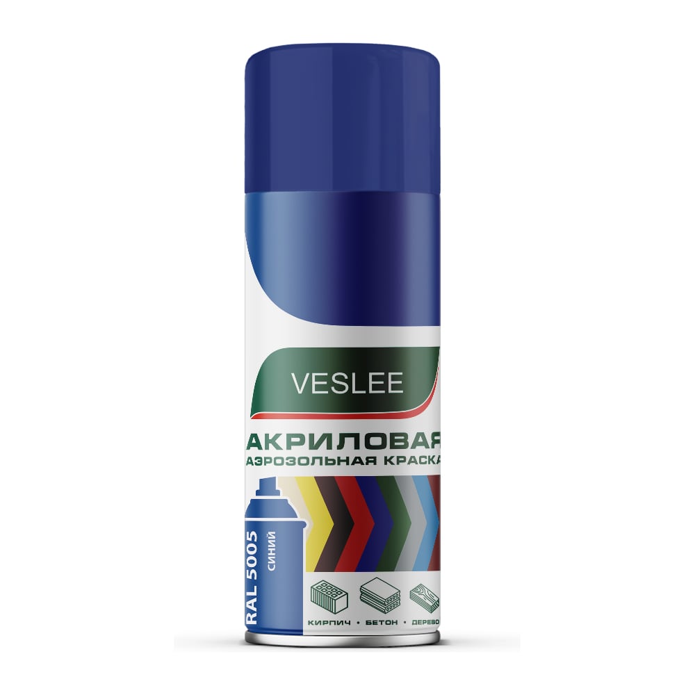 Изображение товара Акриловая аэрозольная краска Vivido синий RAL 5005 520 мл