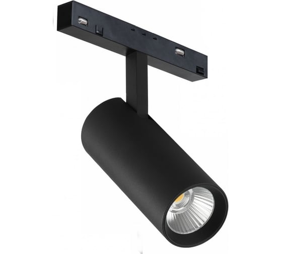 Изображение товара Трековый магнитный светодиодный светильник iLEDEX VISION48/22 4822-006-D55-18W-38DG-4000K-BK