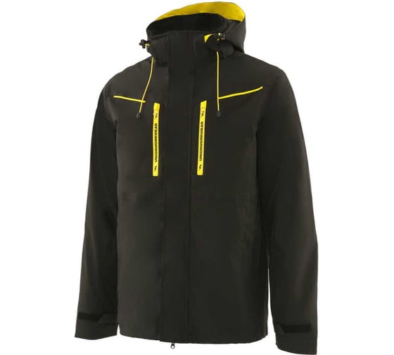 Изображение товара Куртка СОЮЗСПЕЦОДЕЖДА ЮНИОНВОРКВЕАР (UNIONWORKWEAR) 3 в 1 черная, 44-46/170-176 2000000305295