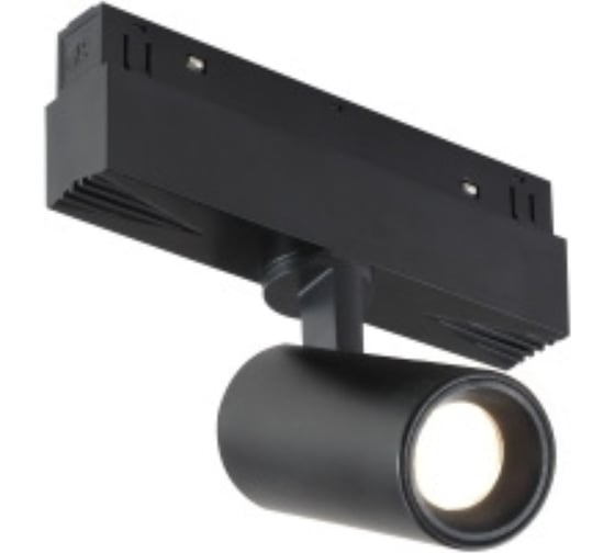 Изображение товара Трековый магнитный светодиодный светильник iLEDEX VISION48/22 4822-011-D45-8W-38DG-3000K-BK