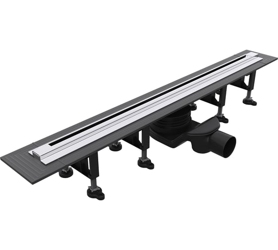 Изображение товара Душевой трап RGW SDR-55-120 щелевой 1200 Хром O 50 мм сифон + ножки 79215512-01