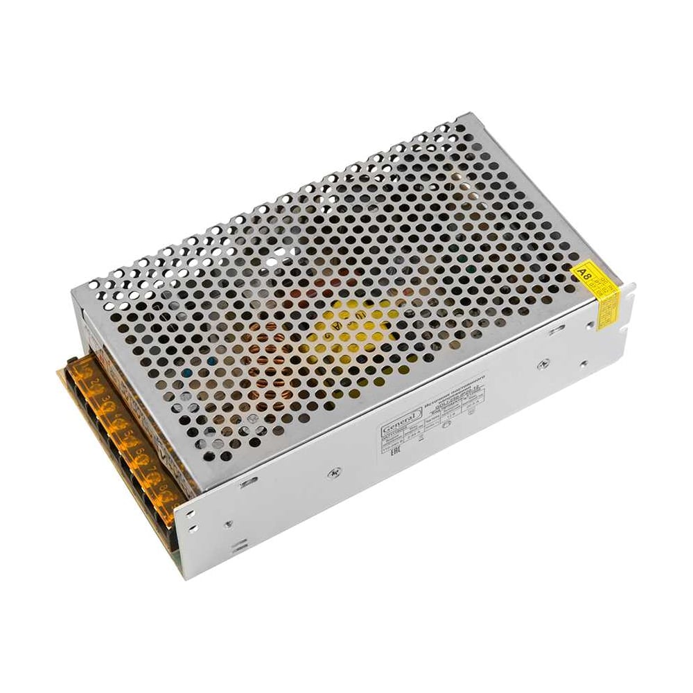 Изображение товара Блок питания для светодиодной ленты General Lighting Systems 35Вт, 24В, IP20, входное напряжение 110-240В, GDLI-35-IP 519101