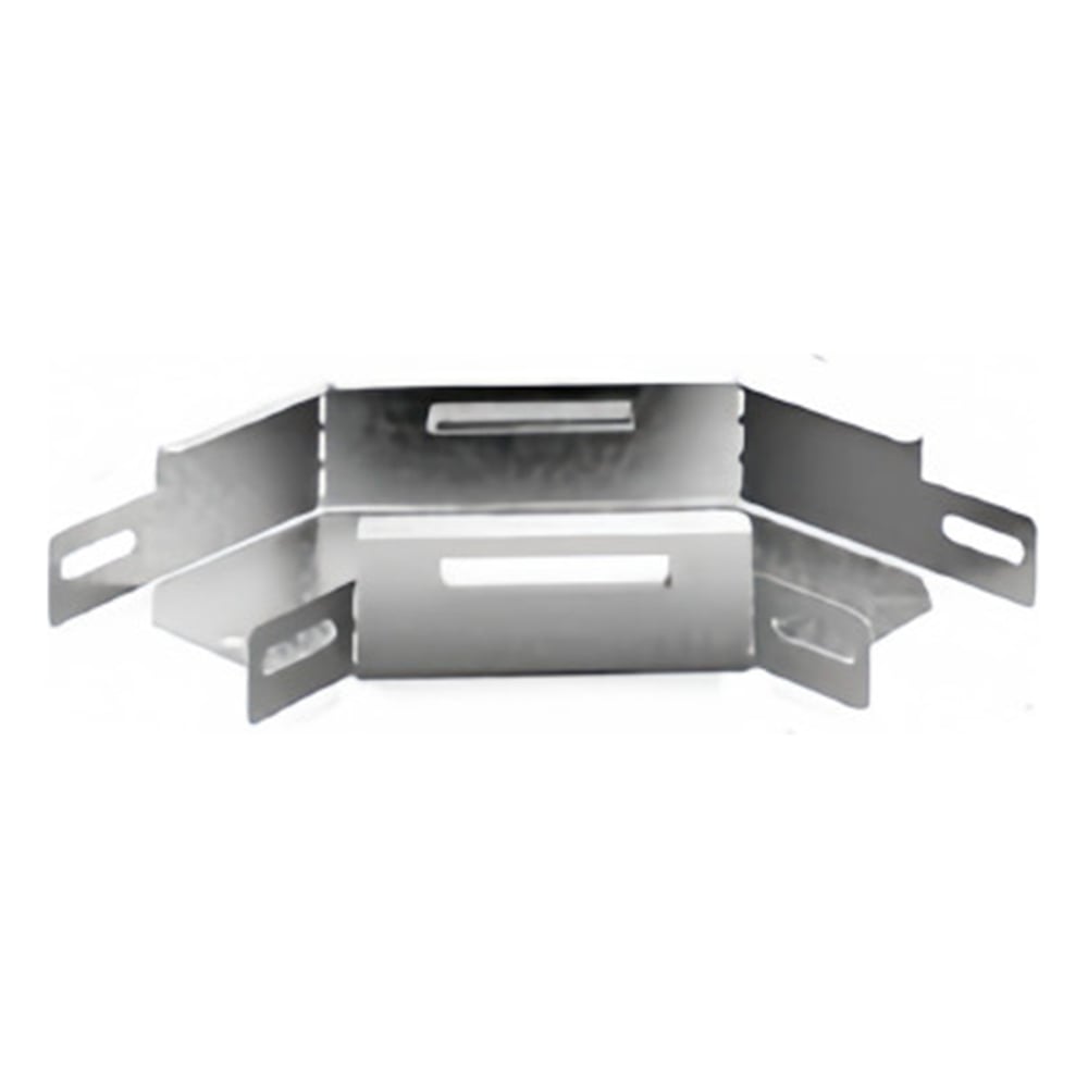 Изображение товара Угловой соединитель плоский 90 град. к лотку OSTEC 100x100