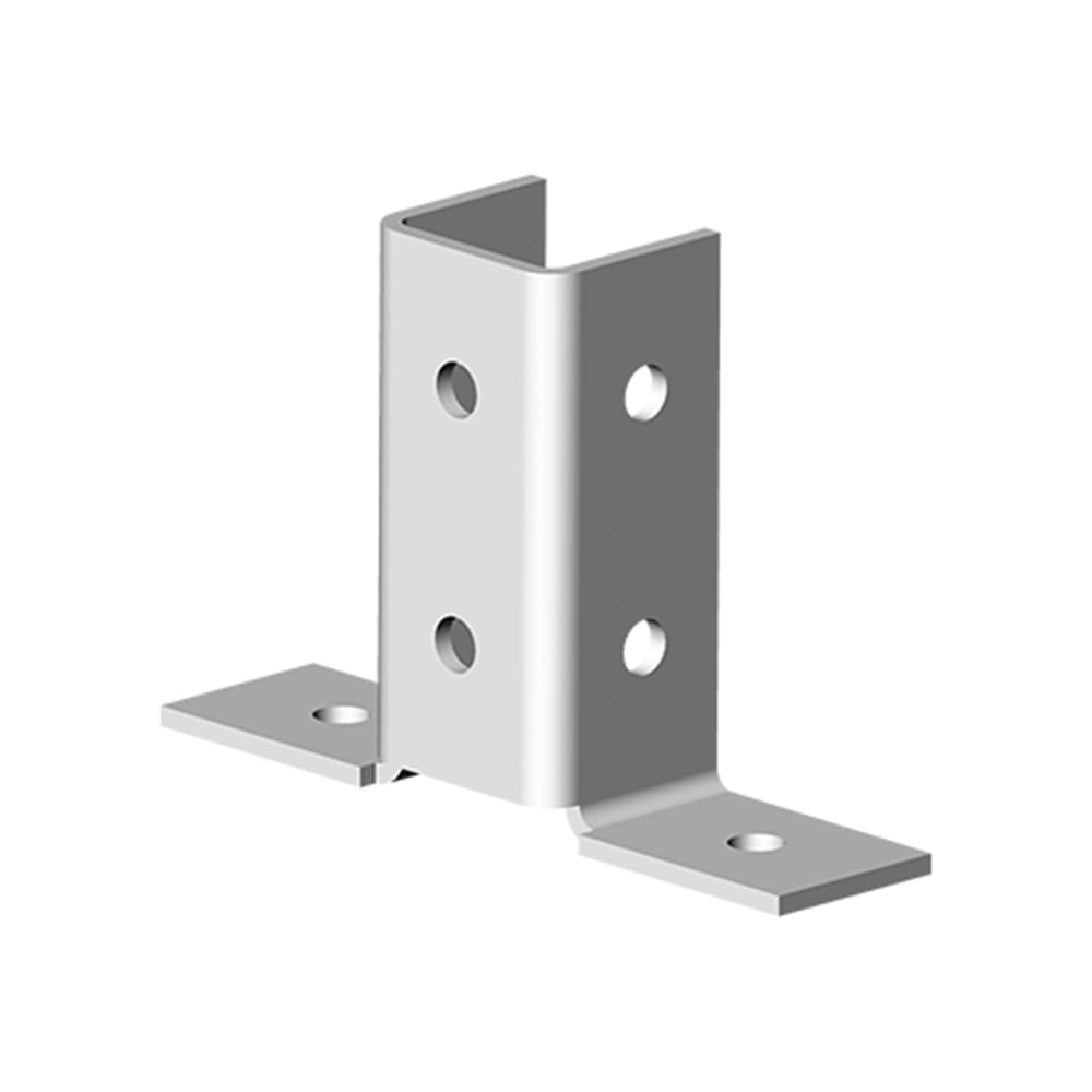 Изображение товара Угловой соединитель OSTEC 2D для профилей, сталь, 4.0 мм