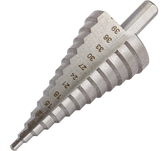 Изображение товара Сверло по металлу ООО ПКФ Сварком 4.0-39.0мм ступ. спирал. (1 шт) k00010747