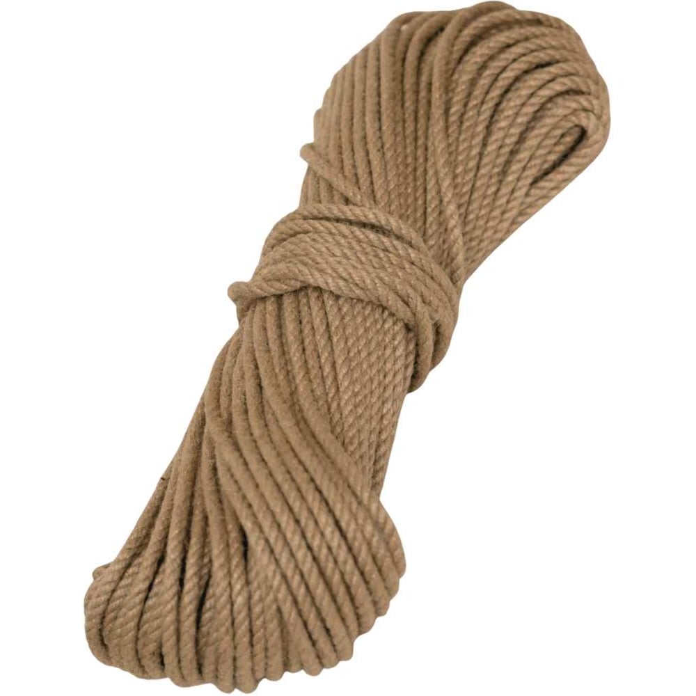 Изображение товара Джутовый канат ХСИ 26 мм 20 метров устойчив к ультрафиолету