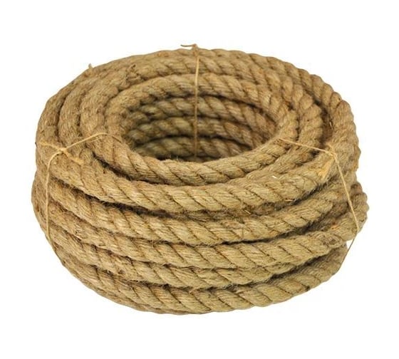 Изображение товара Канат джутовый ХСИ 36мм, 10 метров Бангладеш 1067