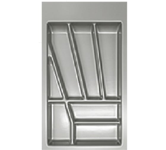 Изображение товара Лоток для столовых приборов ALVEUS KO 400 340x520мм, цвет серый 5200120230