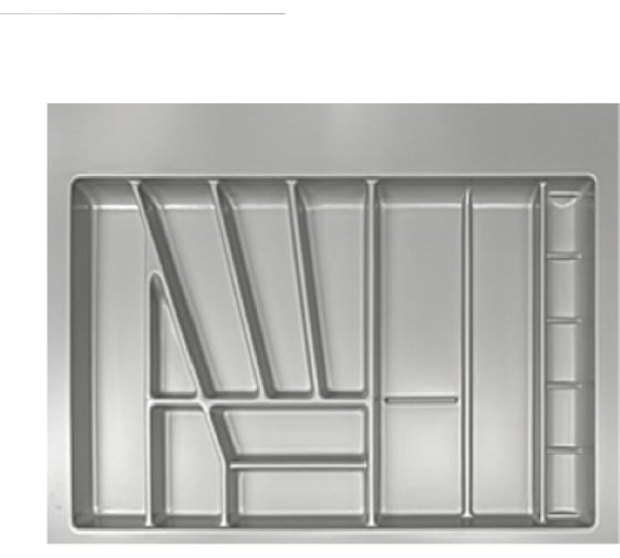 Изображение товара Лоток для столовых приборов ALVEUS KO 800 760x540мм, цвет серый 5200120481