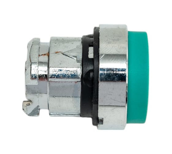 Изображение товара Головка Briswik выступающий толкатель металл 22мм возврат КМЕ 76С зеленый IP65 ZB4BL3.BR
