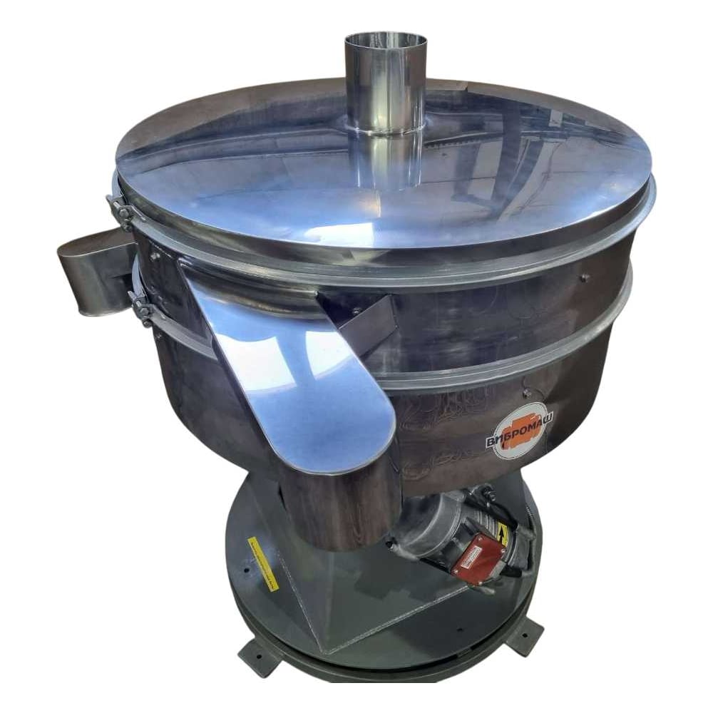 Изображение товара Вибросито круглое ВИБРОМАШ СВ-1,0Н 1000 мм, нержавеющая сталь, мощность 2 кВт