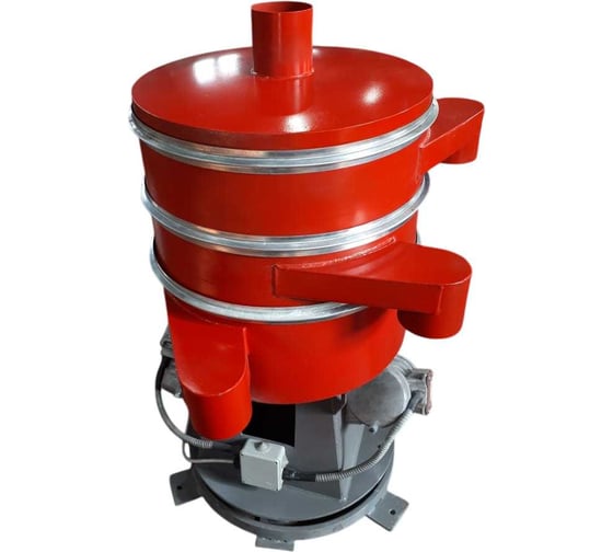 Изображение товара Вибросито круглое ВИБРОМАШ СВ-0,5 (двухдечное, D=500мм, сетка любая, вибраторы ВИ-99НБ - 2шт, материал корпуса и сетки - низкоуглеродистая сталь, с пультом управления СВ-0,5 двухдечное