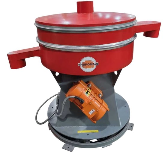 Изображение товара Вибросито круглое ВИБРОМАШ СВ-0,6Н (двухдечное, D=600мм, сетка любая, вибраторы ВИ-99НБ - 2шт, материал корпуса и сетки - нержавеющая сталь, с пультом управления СВ-0,6Н двухдечное