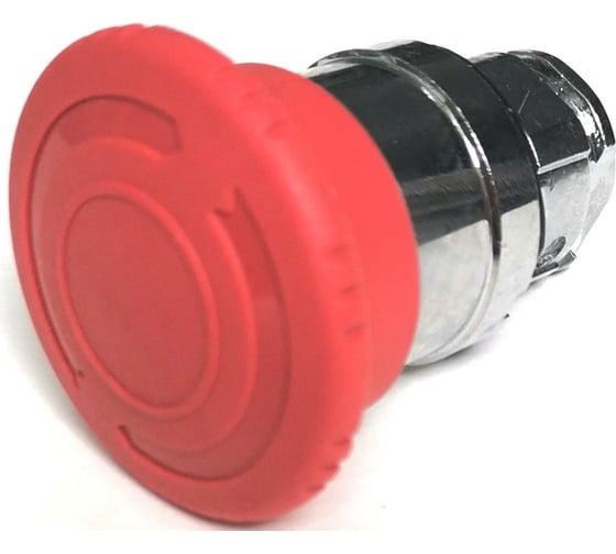 Изображение товара Головка грибовидной кнопки Briswik 22мм возврат поворотом КМЕ 51ФС красный IP40 LAY4-BS54.BR