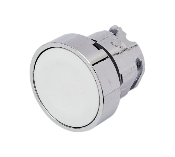 Изображение товара Головка Briswik плоская стальная возврат 22мм КМЕ 41С белый IP40 LAY4-BA1.BR