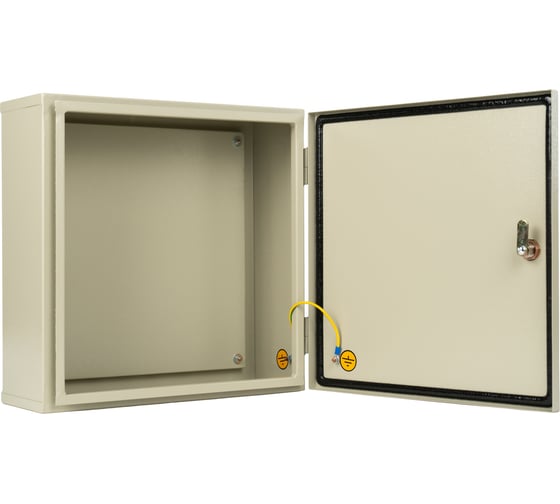 Изображение товара Щит с монтажной панелью МЭК ЭЛЕКТРИКА ЩМП - 05 400х400х155 IP65 Металлокорпус MEC11306