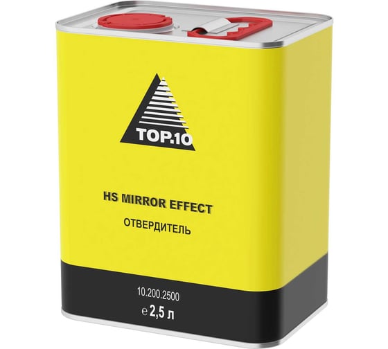 Изображение товара Отвердитель для лака TOP.10 HS Mirror effect 2,5л 10.200.2500