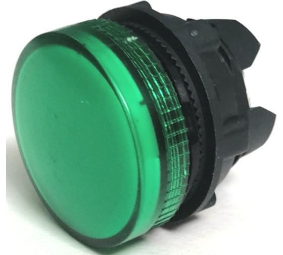 Изображение товара Головка сигнальной лампы Briswik 22мм КМЕ ОЛ зеленая IP65 ZB5BV03.BR