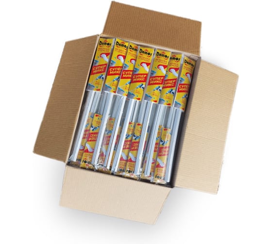 Изображение товара Мешалка для краски Damos 400мм, (2шт) 250 упаковок, СУПЕР МИКС 704002