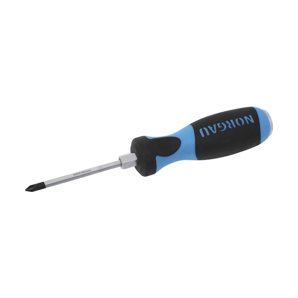 Изображение товара Отвертка крестовая с ударным наконечником NORGAU PH1x80,N261K 062205001