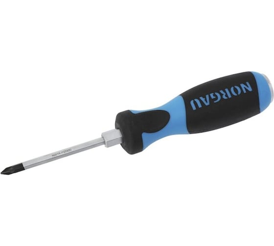 Изображение товара Отвертка крестовая с ударным наконечником NORGAU PZ1x80, N261K 062205101