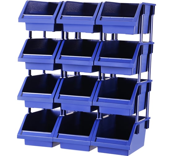 Изображение товара Универсальный органайзер из 12 ящиков DEKO DKTB47 (1 ящик - 25х15х12 см) 065-0860